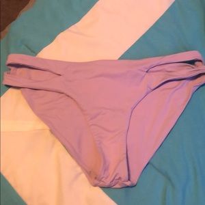 Purple bikini bottoms